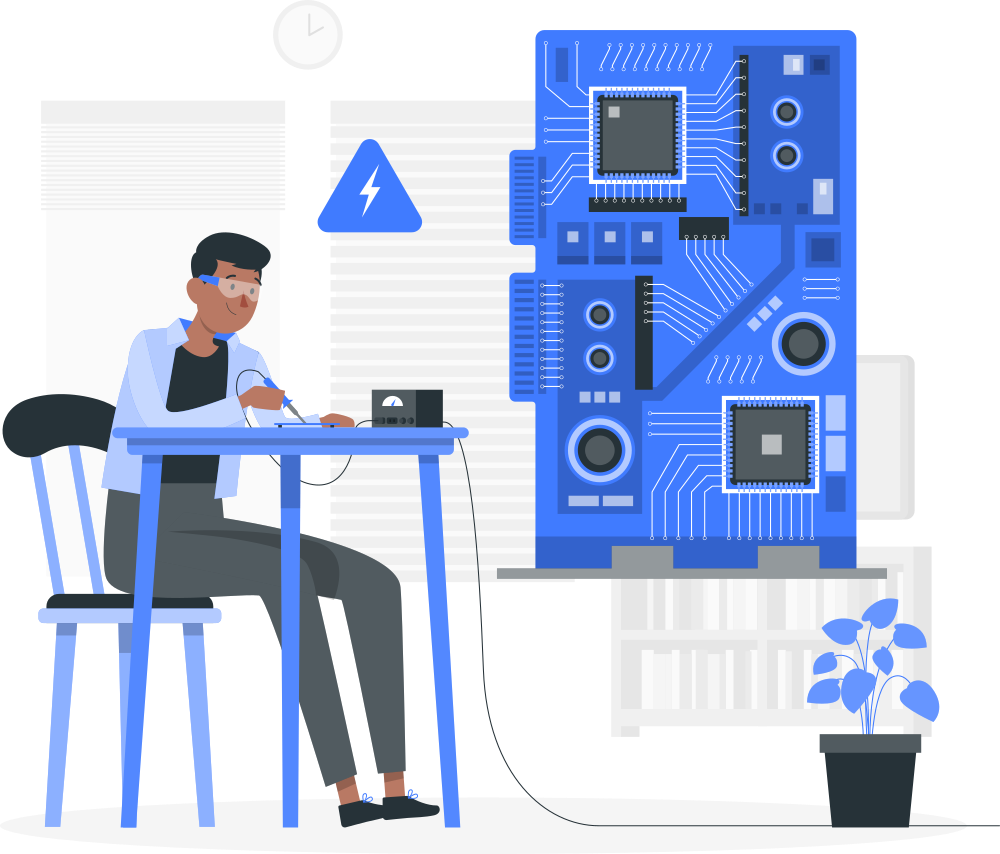 IT Hardware Services Garphic