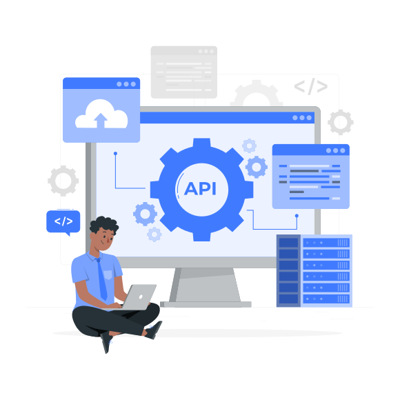 API Development and Integration Graphic